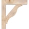 Ekena Millwork Funston Block Smooth Bracket w/ Offset Brace, Douglas Fir, 7 1/2"W x 34"D x 38"H BKT0806X34X38FST05SDF - alternate 4